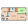 近鉄生駒線/菜畑駅 徒歩3分 1階 築25年 3LDKの間取り