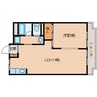 近鉄難波線・奈良線/東生駒駅 徒歩4分 4階 築46年 1LDKの間取り