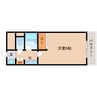 近鉄難波線・奈良線/生駒駅 徒歩4分 3階 築26年 1Kの間取り
