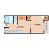 近鉄難波線・奈良線/東生駒駅 徒歩4分 1階 築51年 1LDKの間取り