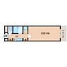 近鉄難波線・奈良線/生駒駅 徒歩7分 1階 築28年 1Kの間取り