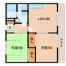 近鉄難波線・奈良線/生駒駅 徒歩9分 1階 築26年 2LDKの間取り