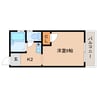 近鉄難波線・奈良線/生駒駅 徒歩4分 3階 築26年 1Kの間取り