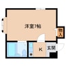 近鉄難波線・奈良線/生駒駅 徒歩4分 2階 築32年 1Kの間取り
