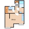 近鉄難波線・奈良線/生駒駅 徒歩2分 2階 築28年 1Rの間取り
