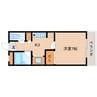 近鉄難波線・奈良線/東生駒駅 徒歩10分 1階 築35年 1Kの間取り