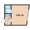 近鉄難波線・奈良線/東生駒駅 徒歩2分 3階 築35年 1Kの間取り