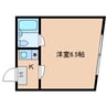 近鉄難波線・奈良線/東生駒駅 徒歩2分 3階 築36年 1Kの間取り