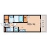 近鉄難波線・奈良線/生駒駅 徒歩1分 6階 築21年 1Rの間取り