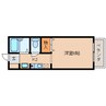 近鉄難波線・奈良線/東生駒駅 徒歩6分 2階 築33年 1Kの間取り