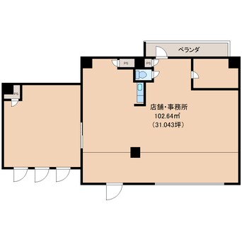 間取図 近鉄難波線・奈良線/生駒駅 徒歩10分 2階 築21年