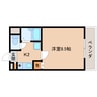 近鉄難波線・奈良線/生駒駅 徒歩7分 3階 築32年 1Kの間取り