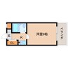 近鉄難波線・奈良線/生駒駅 徒歩3分 1階 築36年 1Kの間取り