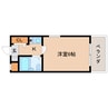 近鉄難波線・奈良線/生駒駅 徒歩3分 2階 築36年 1Kの間取り