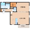 近鉄生駒線/南生駒駅 徒歩4分 1階 築17年 1LDKの間取り