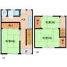 近鉄難波線・奈良線/東生駒駅 徒歩7分 1-2階 築55年 3Kの間取り