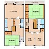 近鉄難波線・奈良線/東生駒駅 徒歩17分 1-2階 築35年 4LDKの間取り