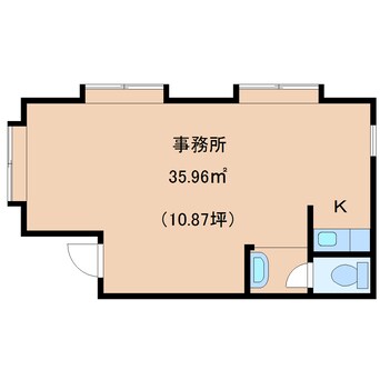 間取図 近鉄難波線・奈良線/東生駒駅 バス6分稲倉下車:停歩1分 3階 築39年