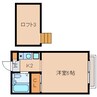 近鉄難波線・奈良線/東生駒駅 徒歩12分 1階 築30年 1Kの間取り