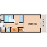近鉄生駒線/菜畑駅 徒歩6分 1階 築40年 1Kの間取り