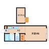 近鉄難波線・奈良線/東生駒駅 徒歩4分 2階 築30年 1Kの間取り