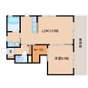 近鉄難波線・奈良線/生駒駅 徒歩12分 1階 築16年 1LDKの間取り