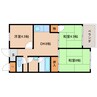 近鉄難波線・奈良線/生駒駅 徒歩18分 1階 築40年 3DKの間取り