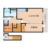 近鉄難波線・奈良線/生駒駅 徒歩5分 2階 築9年 1LDKの間取り