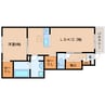 近鉄難波線・奈良線/生駒駅 徒歩20分 1階 築4年 1LDKの間取り