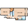 近鉄生駒線/一分駅 徒歩7分 1階 1年未満 1LDKの間取り
