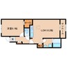 近鉄生駒線/一分駅 徒歩7分 1階 1年未満 1LDKの間取り