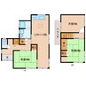近鉄難波線・奈良線/生駒駅 徒歩13分 1-2階 築36年 3LDKの間取り