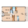 近鉄難波線・奈良線/近鉄奈良駅 バス:13分:停歩1分 2階 築23年 2LDKの間取り
