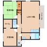 大和路線・関西本線/奈良駅 バス:15分:停歩2分 2階 築24年 2LDKの間取り