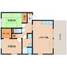 大和路線・関西本線/奈良駅 バス:15分:停歩2分 1階 築24年 2LDKの間取り