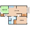 近鉄難波線・奈良線/近鉄奈良駅 徒歩14分 1階 築41年 2LDKの間取り