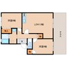 近鉄難波線・奈良線/近鉄奈良駅 バス:8分:停歩8分 1階 築32年 2LDKの間取り