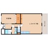 近鉄難波線・奈良線/新大宮駅 徒歩10分 6階 築37年 1LDKの間取り