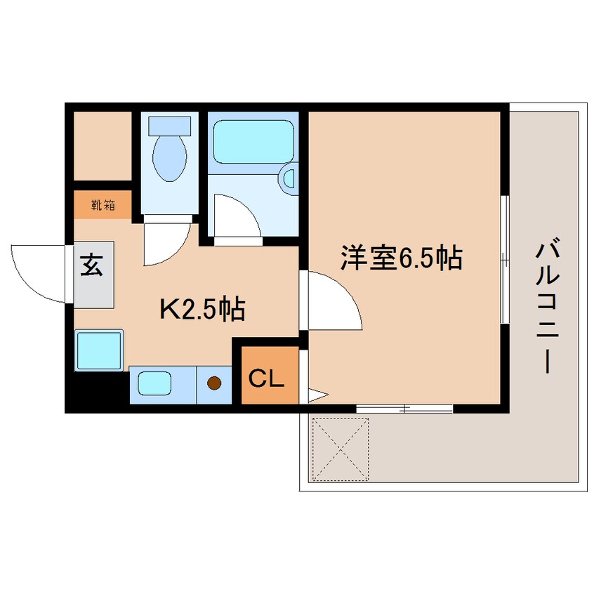 間取図 大和路線・関西本線/奈良駅 徒歩3分 5階 築29年