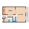 桜井線<万葉まほろば線>/京終駅 徒歩8分 3階 築37年 1LDKの間取り