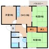 大和路線・関西本線/奈良駅 バス:6分:停歩3分 2階 築29年 3DKの間取り