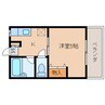 近鉄難波線・奈良線/近鉄奈良駅 徒歩10分 2階 築30年 1Kの間取り