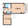 大和路線・関西本線/奈良駅 徒歩8分 3階 築36年 1Kの間取り