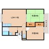 大和路線・関西本線/奈良駅 バス:8分:停歩5分 1階 築31年 2LDKの間取り