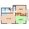 大和路線・関西本線/奈良駅 バス:8分:停歩5分 2階 築31年 2LDKの間取り