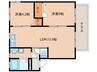 大和路線・関西本線/奈良駅 バス:9分:停歩5分 1階 築29年 2LDKの間取り