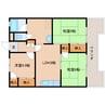大和路線・関西本線/奈良駅 徒歩5分 3階 築45年 3LDKの間取り
