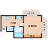 大和路線・関西本線/奈良駅 徒歩7分 4階 築27年 1Kの間取り