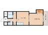大和路線・関西本線/奈良駅 徒歩6分 6階 築30年 1DKの間取り