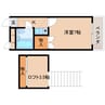 近鉄難波線・奈良線/近鉄奈良駅 バス:11分:停歩7分 2階 築35年 1Kの間取り